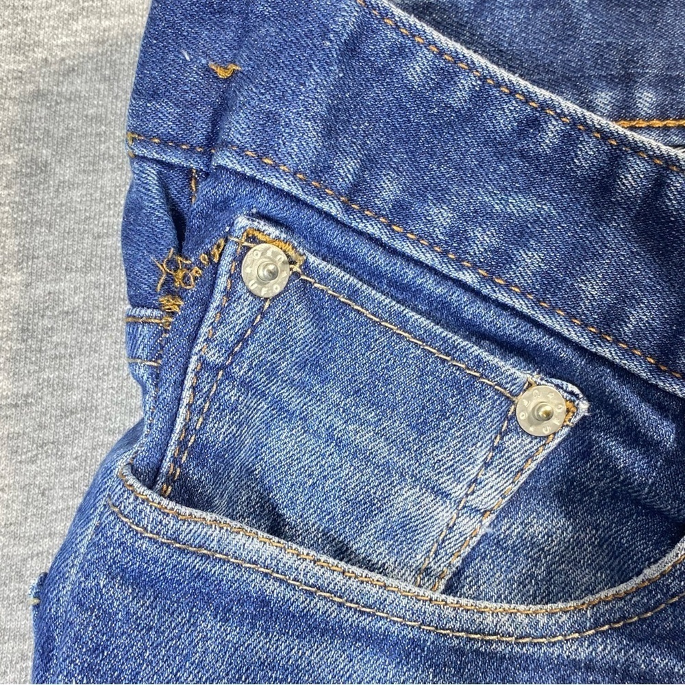 UFO Vintage Jeans Men's 30 Blue Straight Mid Rise 90's Skater Y2K Casual Denim - Picture 5 of 15